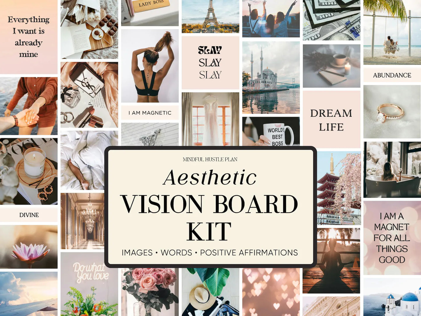 vision board kit - DreamCraftStudio