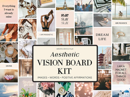 vision board kit - DreamCraftStudio
