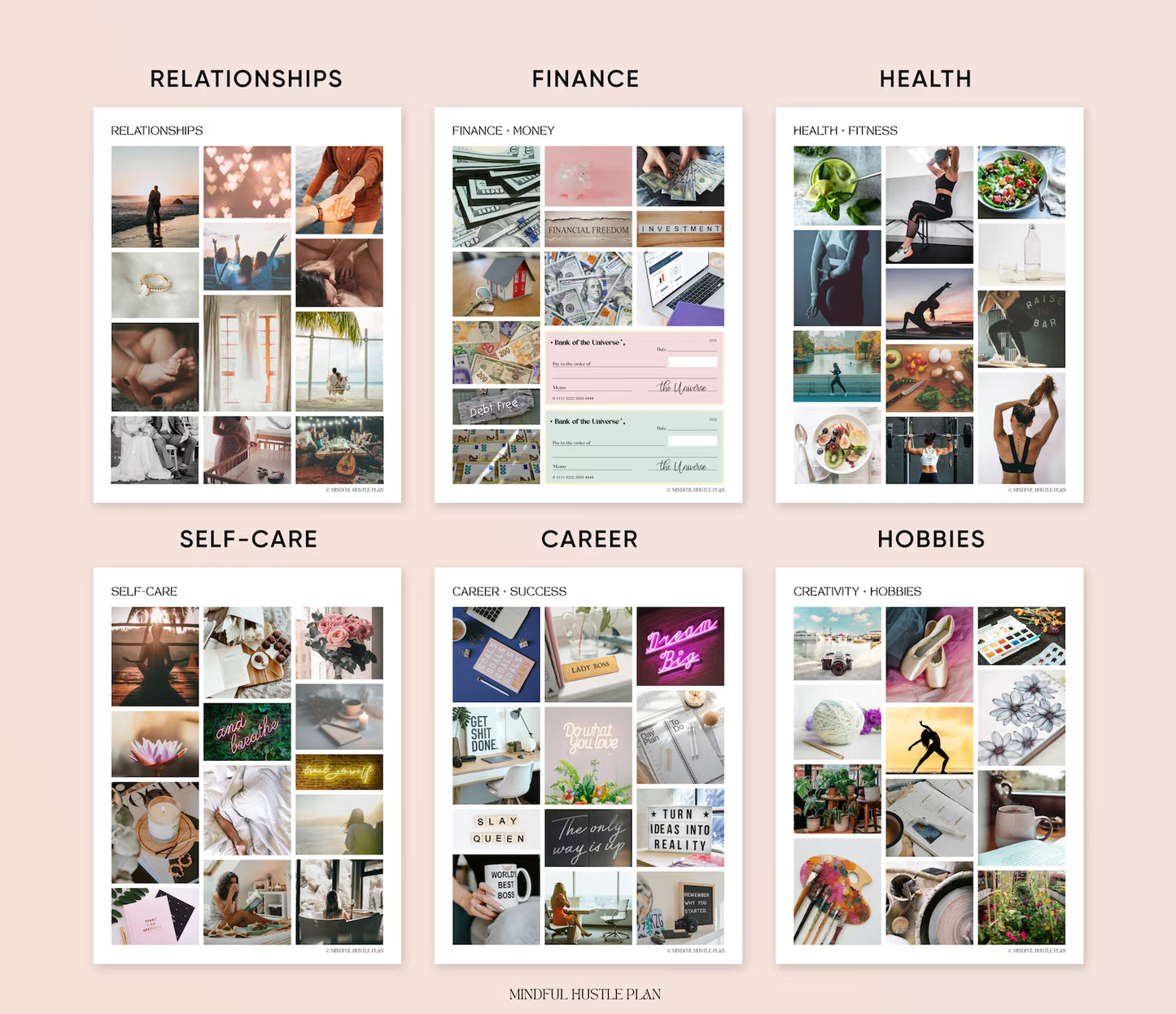 vision board kit - DreamCraftStudio