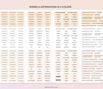 vision board kit - DreamCraftStudio