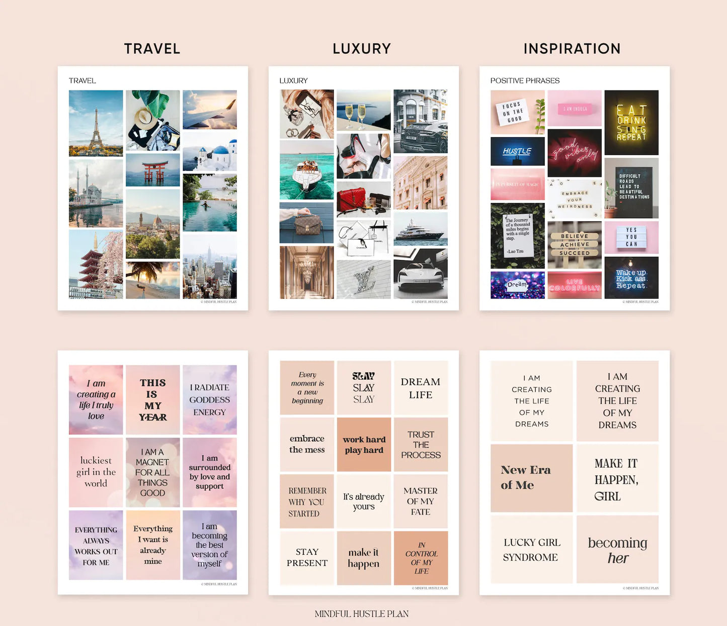 vision board kit - DreamCraftStudio